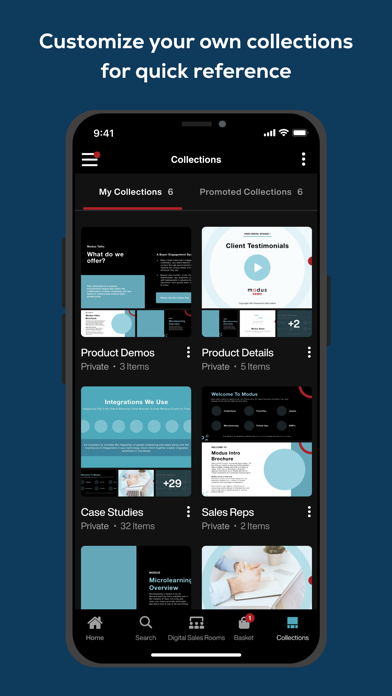 Modus: Sales Enablement screenshot 3