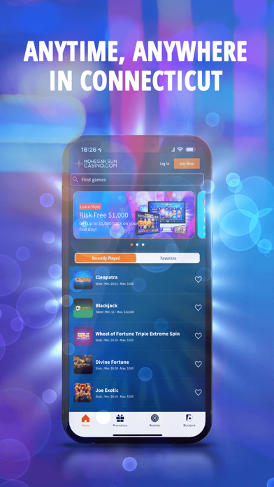 Mohegan Sun CT Online Casino screenshot 3