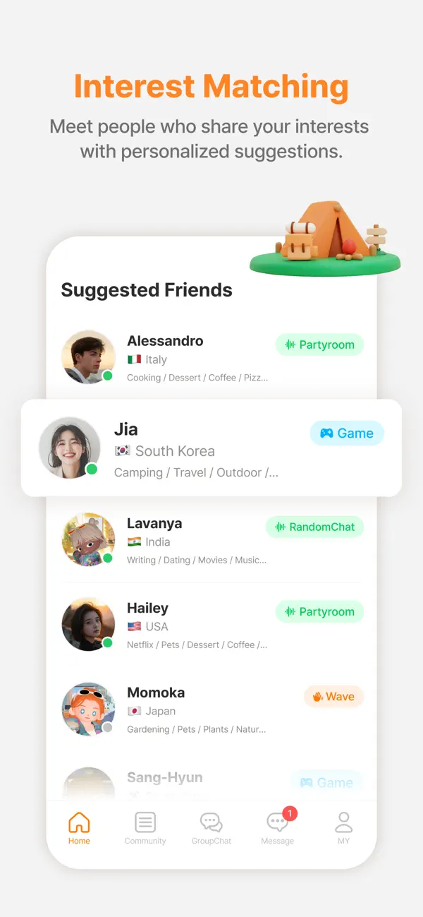 Moii - Party & Games screenshot 1