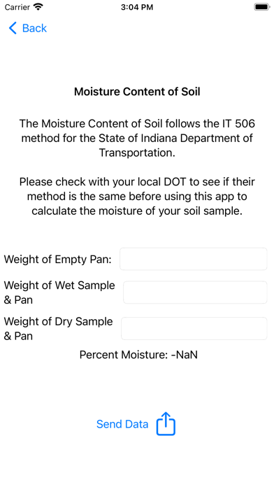 Moisture Content of Soil & Agg screenshot 2