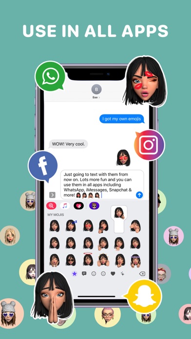 Moji Edit- Avatar Emoji Maker screenshot 1