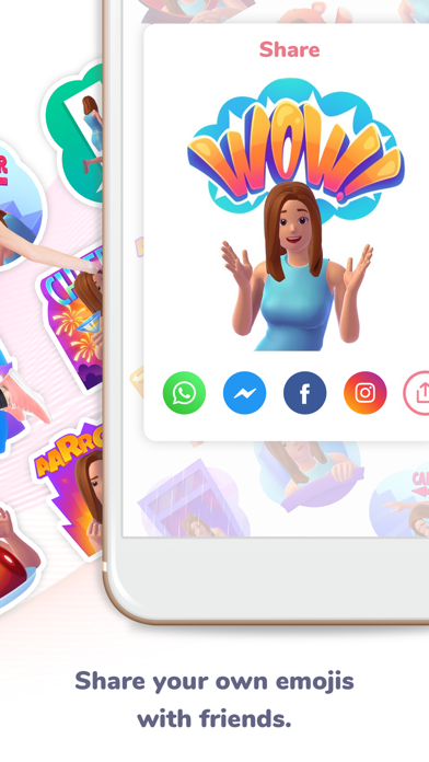Mojicam - Sticker Maker screenshot 1
