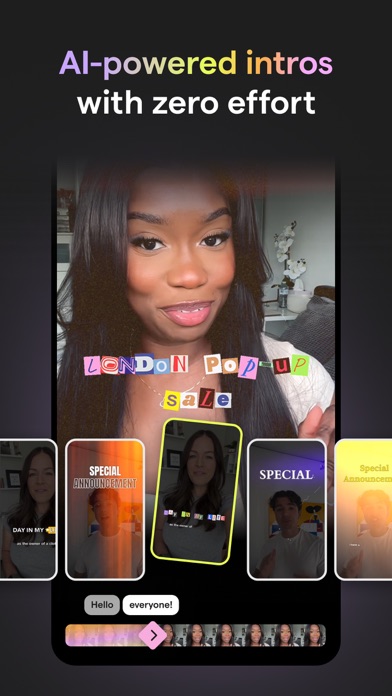 Mojo: AI Video & Reels Editor screenshot 4
