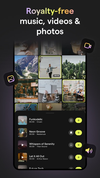 Mojo: AI Video & Reels Editor screenshot 1