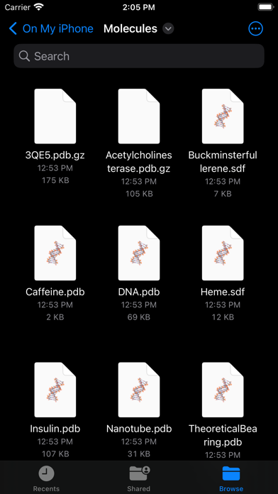Molecules screenshot 1