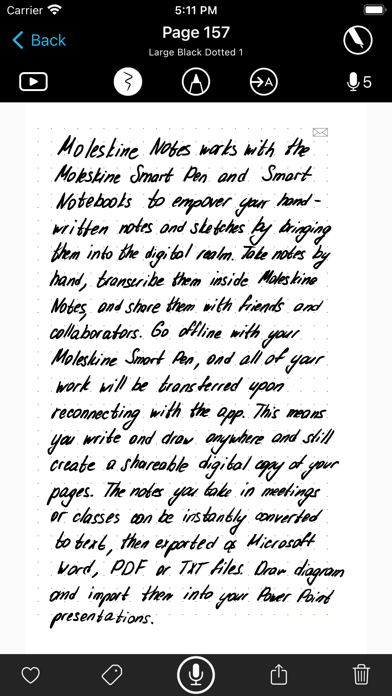 Moleskine Notes screenshot 3