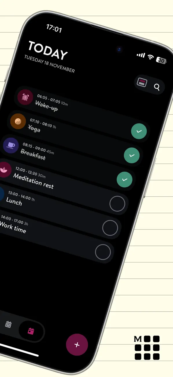 Moleskine Planner screenshot 5