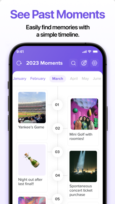 Moment: Social Memory Journal screenshot 4