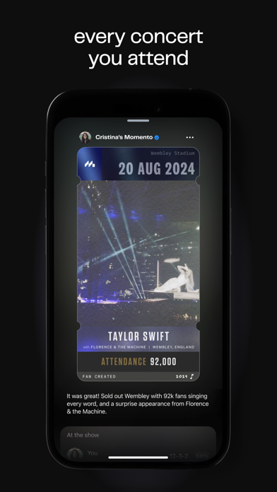 Momento: Sports & Music screenshot 1