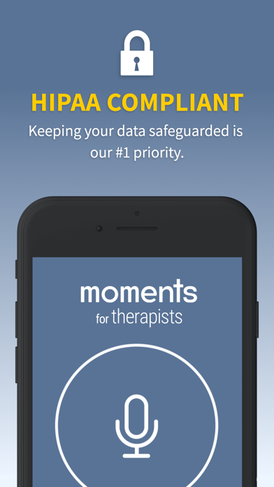 Moments for Therapists screenshot 1