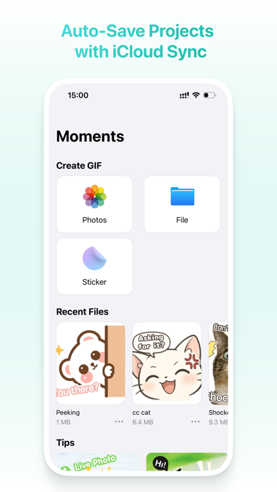 Moments - GIF Maker screenshot 8