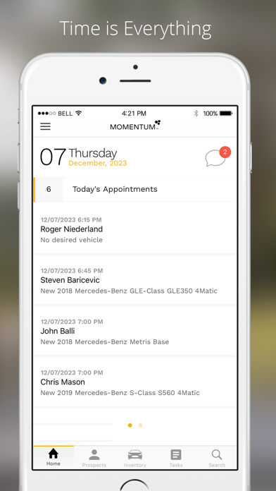 Momentum CRM Mobile screenshot 3