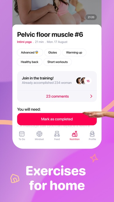 MomsLab - Postpartum Workouts screenshot 1