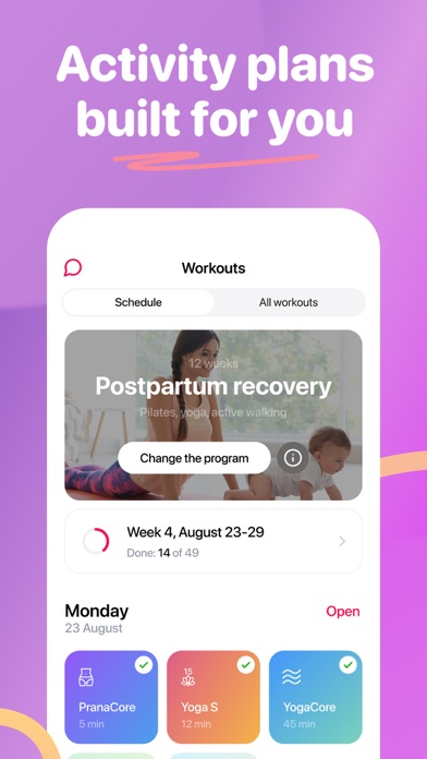 MomsLab - Postpartum Workouts screenshot 4