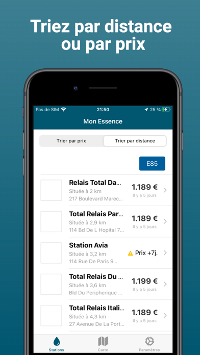Mon Essence - Prix carburants screenshot 3