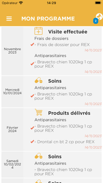 Mon Suivi Véto screenshot 2