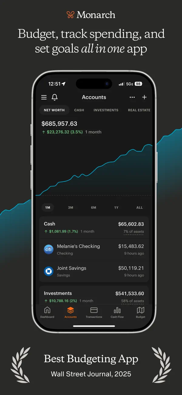 Monarch: Budget & Track Money screenshot 6