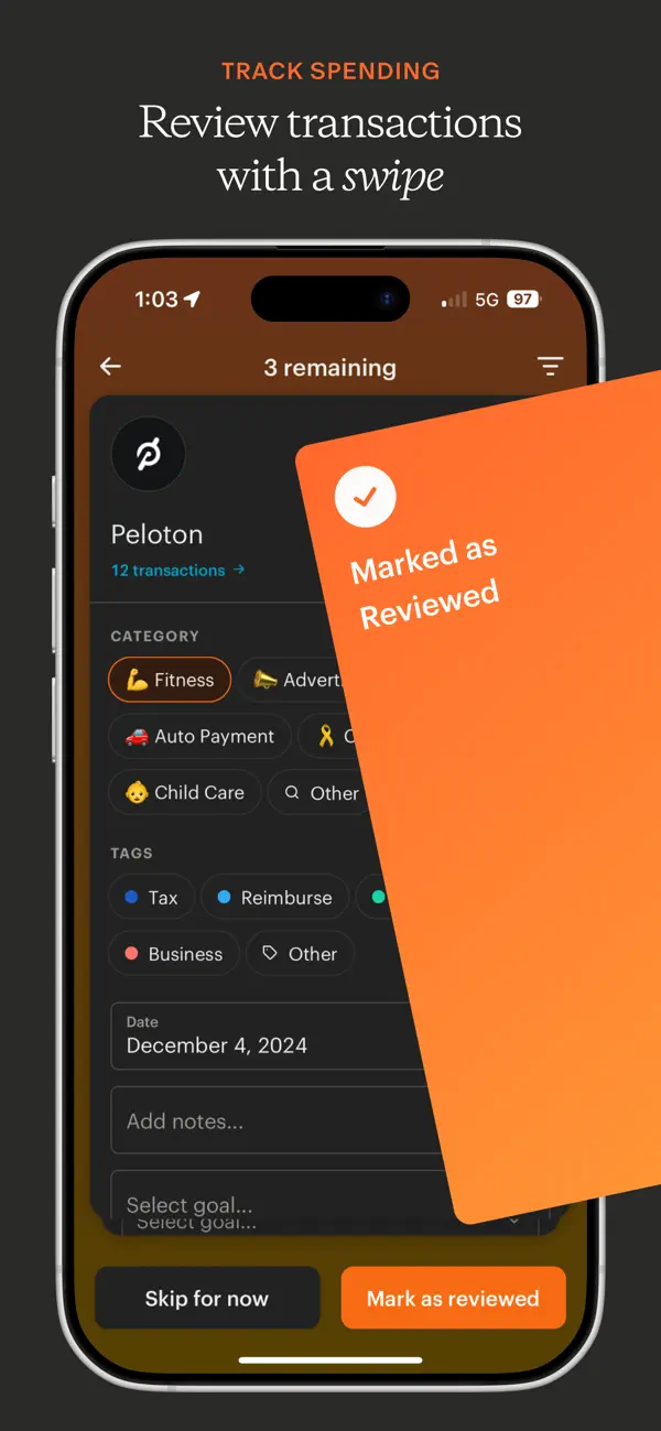 Monarch: Budget & Track Money screenshot 2