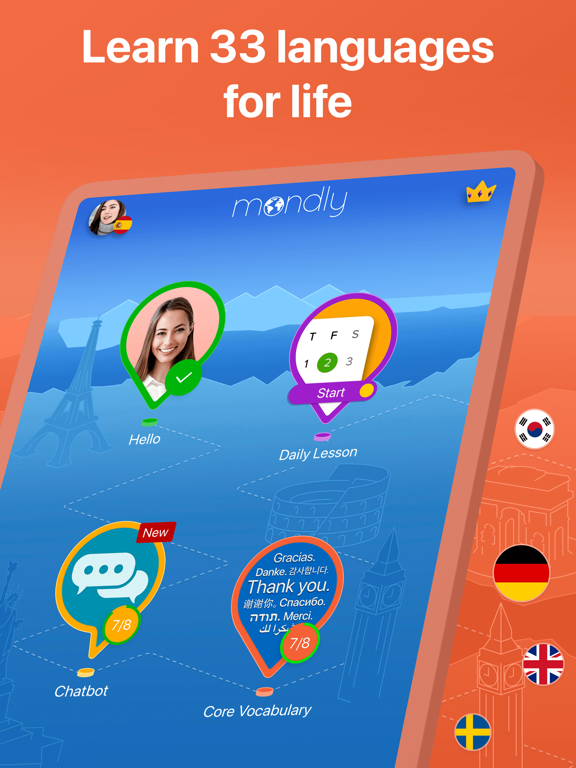 Mondly: Learn 41 Languages screenshot 9