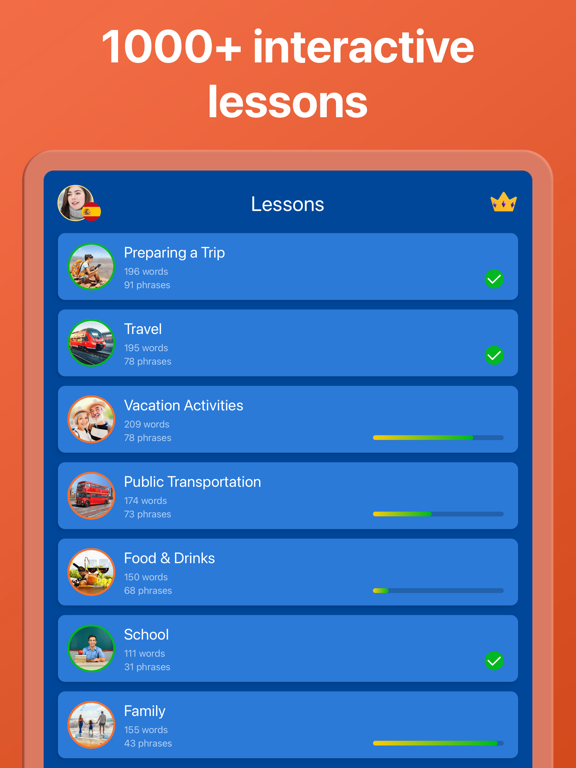 Mondly: Learn 41 Languages screenshot 3