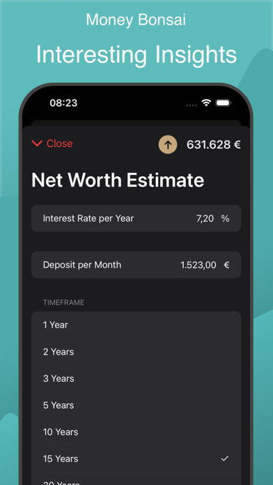 Money Bonsai Net Worth Tracker screenshot 2
