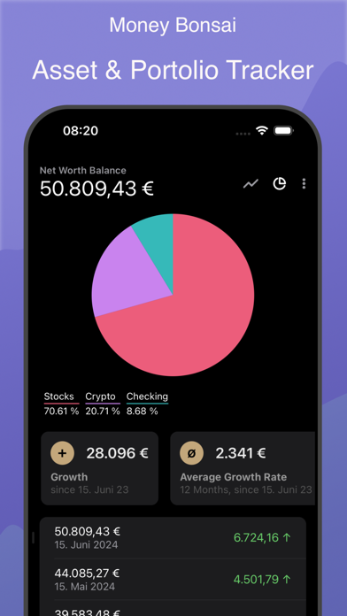 Money Bonsai Net Worth Tracker screenshot 5