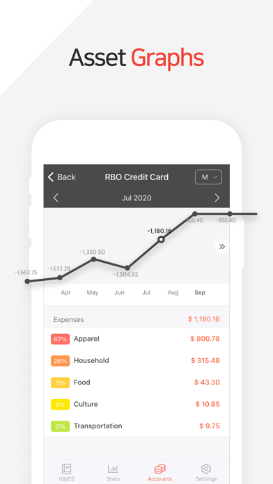 Money Manager (Remove Ads) screenshot 1