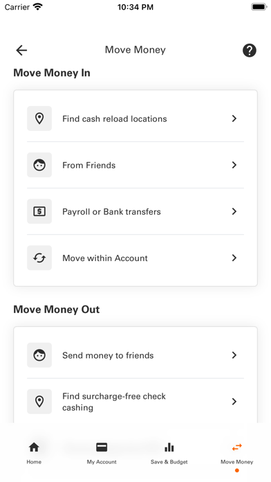 Money Network Mobile App screenshot 2