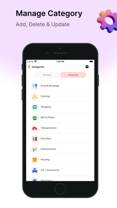 Money Tracker: Expense Manager screenshot 1