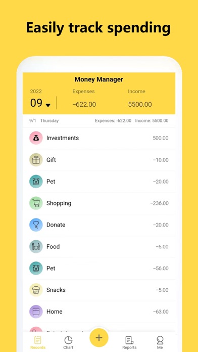 Money Tracker:Expense & Budget screenshot 5