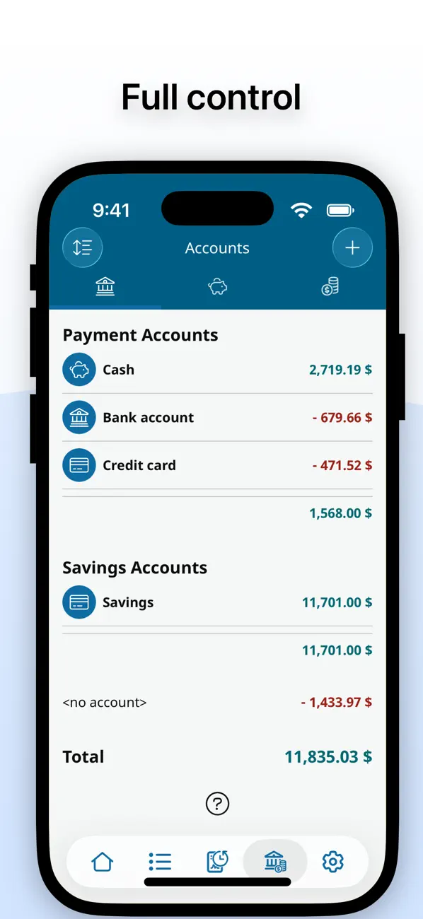 MoneyControl Spending Tracker screenshot 2