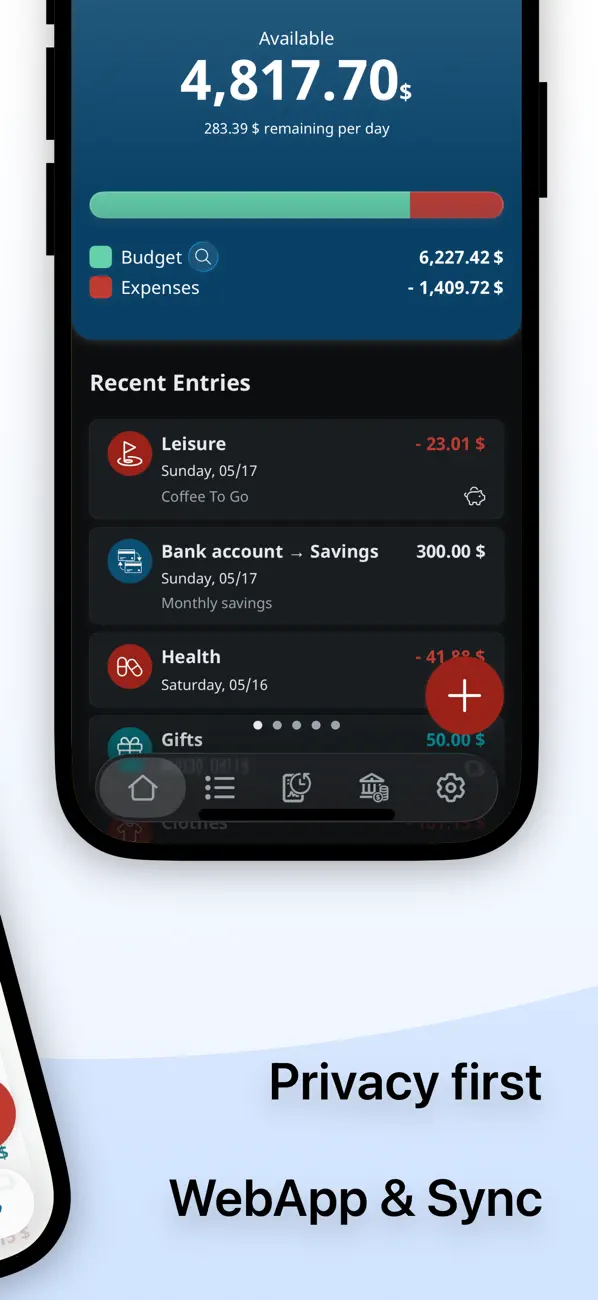 MoneyControl Spending Tracker screenshot 5