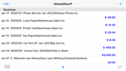 MoneyDiary® screenshot 2