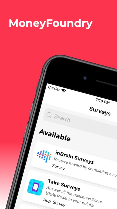 MoneyFoundry Surveys screenshot 5
