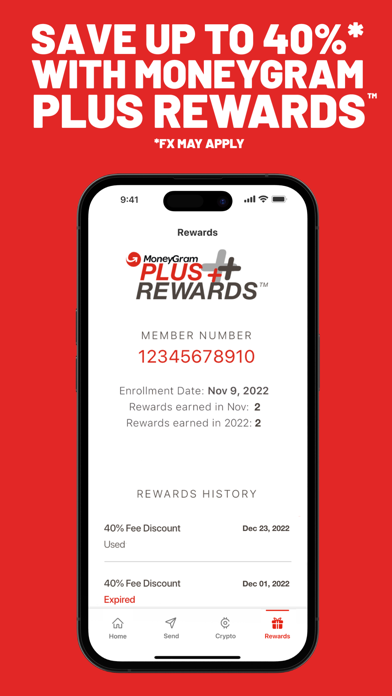 MoneyGram® Money Transfers App screenshot 1