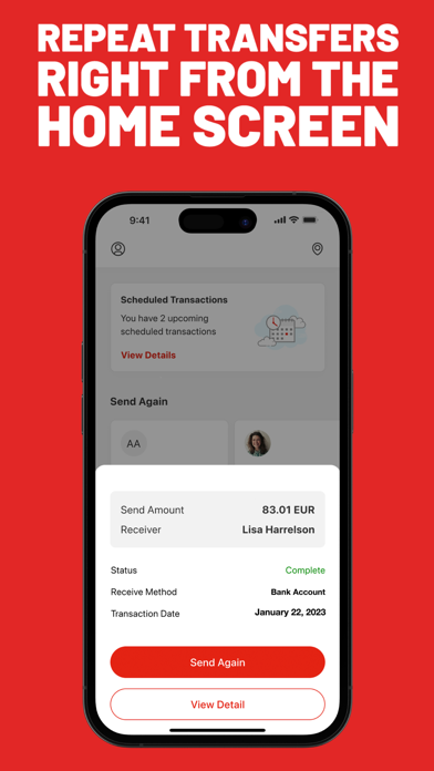 MoneyGram® Money Transfers App screenshot 4