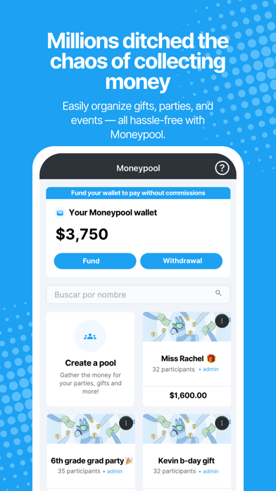 Moneypool: Payments w/ friends screenshot 1