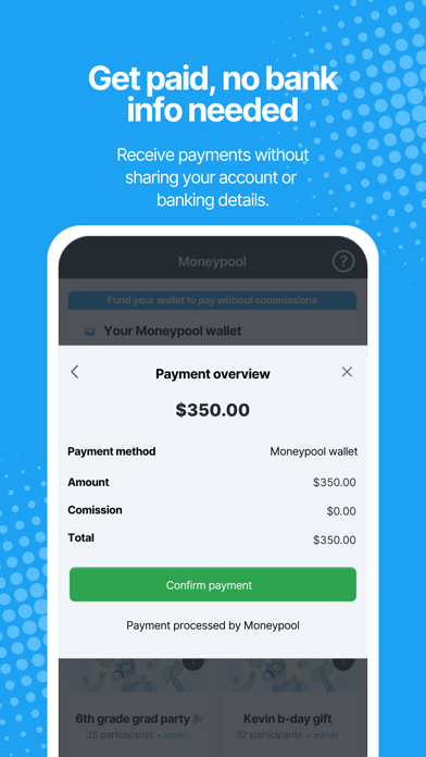 Moneypool: Payments w/ friends screenshot 3