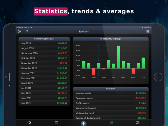 MoneyStats - Budget Planner screenshot 6