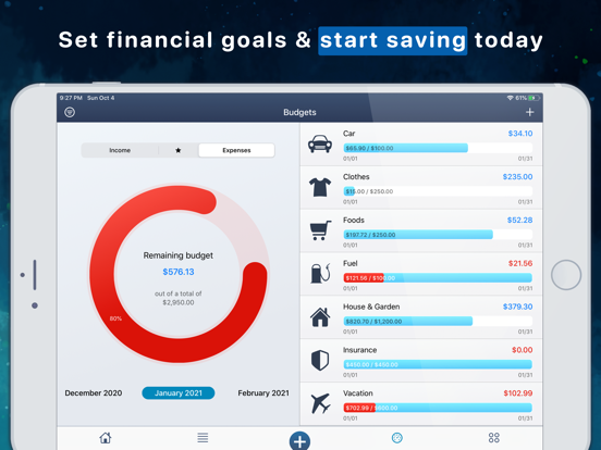 MoneyStats - Budget Planner screenshot 8