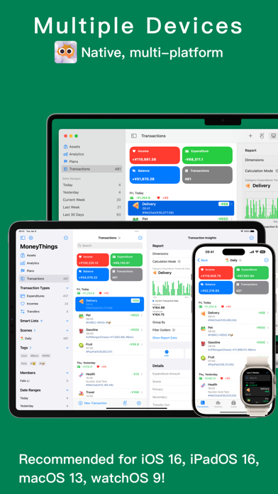 MoneyThings - Finance Tracker screenshot 1