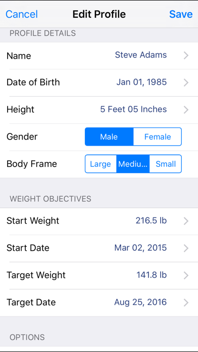 Monitor Your Weight screenshot 1