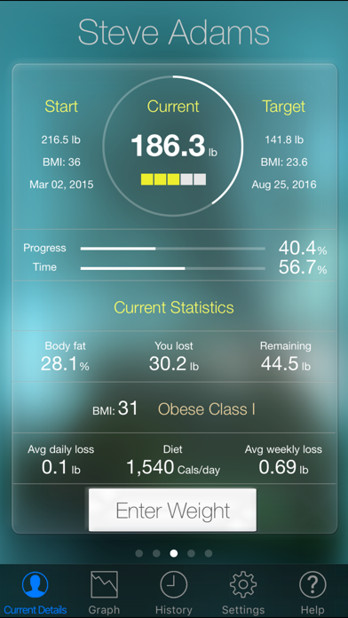 Monitor Your Weight screenshot 5