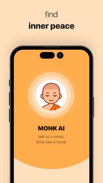 Monk AI - find inner peace screenshot 3