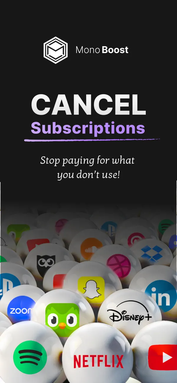 MonoBoost Cancel Subscriptions screenshot 5