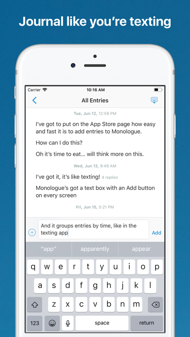 Monologue screenshot 5