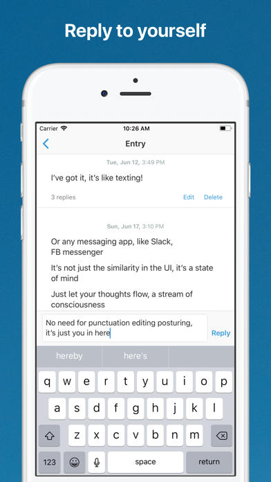 Monologue screenshot 2