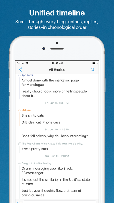 Monologue screenshot 4