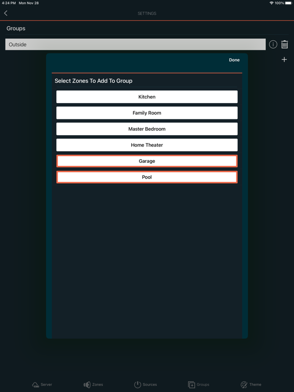 Monoprice Whole Home Audio screenshot 2