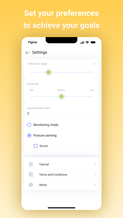 MonPosture screenshot 2